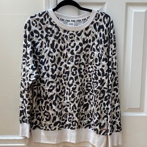PINK Victoria’s Secret Animal Print Sweatshirt